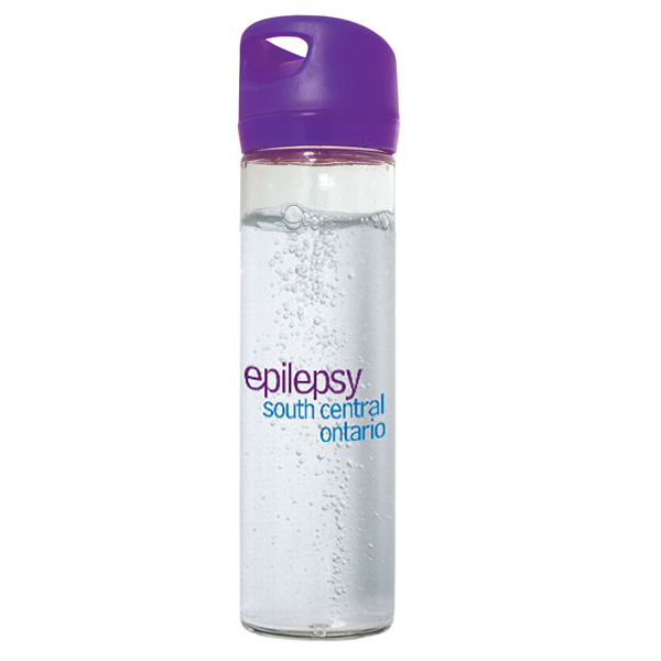 500 ML. (17 OZ.) SINGLE WALL GLASS WIDE MOUTH WATER BOTTLE